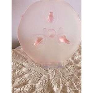 Lancater Camphor Glass Bowl Three Footed Design~Vintage~